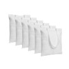 MR.R Sublimation Blanks Tote Linen Fabric Bag Canvas Bags 38