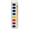 Crayola Artista 16 Semi-Moist Oval Pans Watercolor Set with Brush