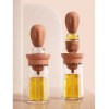 Lecute Aceitera Pincel Cocina Carne Ensalada Alimentos Aceite