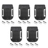 QINIZX 5 Packs Battery Wall Mount Storage Shelf Rack, Battery