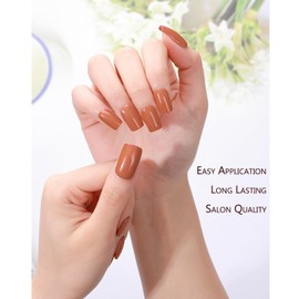 HAIIDOAK Gel Nail Strips (Glittering Silver), 22 Nail Wraps, Long Lasting Self-Curing Gel Nail Stickers, Easy Application, Includes 2 Prep Pads, Nail File and Cuticle Stick Tool for Nails