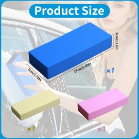 Car Cleaning Sponge, Premium Quality PVA Micro Cleaning Sponge, Perfect as a Blackboard Sponge, Car Sponge, Eraser Sponge, Dust Sponge and Melamine Sponge
