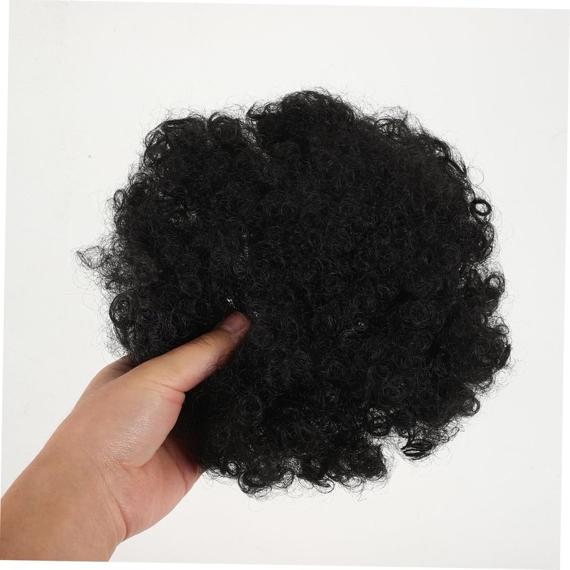 Tupé De Encaje Africano Postizo De Cabello Humano Pieza Frontal
