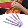 QANYEGN 5Pcs Crochet Hooks, Soft Handle Crochet Needle Set, Soft