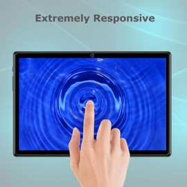 elitegadget 2-Pack Glass Screen Protector For VORTEX CMG101 Tablet 10.1 Inch - Tempered Glass Film High Definition 9H Hardness