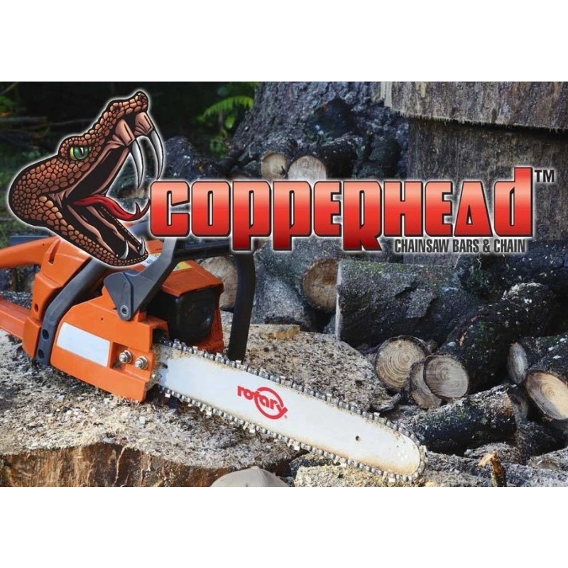 For STIHL COPPERHEAD 20" BAR, PRO SEMI-CHISEL SAW CHAIN &