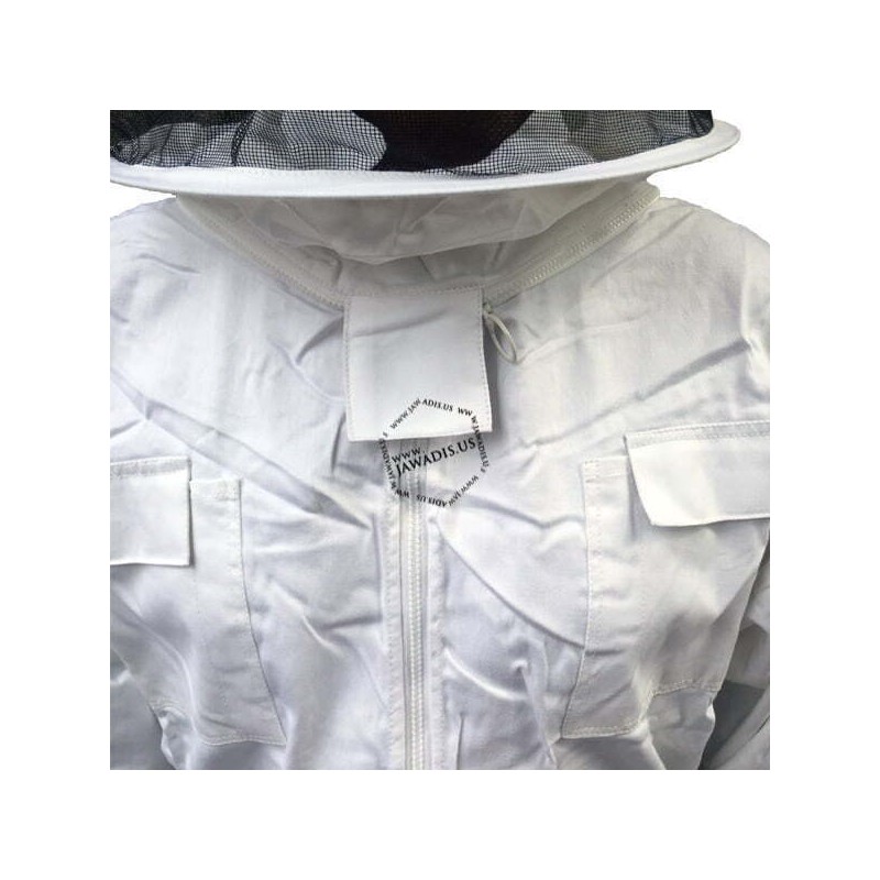 Jawadis USA Adult Beekeeper Full Bee Suit with Unzippable Veil