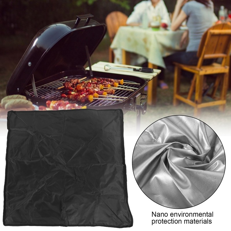 Square BBQ Cover Barbecue Covers Waterproof Heavy Duty BBQ Grill