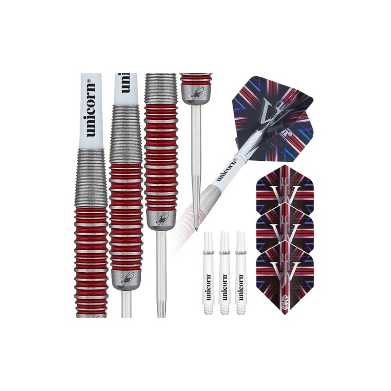 Unicorn James 'The Machine' Wade Dart Set, Colour, 26g