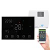 Programmable Smart Thermostat, Room Temperature Controller with LED Touchscreen WiFi