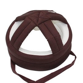 Pupre Holomua Adult Elderly Head Guard, Nursing Care, Rehabilitation, Head Fall Protection, Headgear, Injury Prevention, Helmet, Hat, Cap, Mesh Mocha