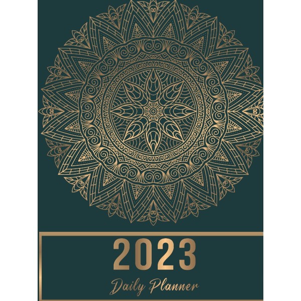 2023 Daily Planner: A Large Daily 12 Month Planner Full