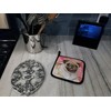 Caroline's Treasures BB9805PTHD Fawn Pug Love Pair of Pot Holders,