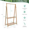 COOGOU Kids Clothing Rack for Hanging Clothes Portable Clothes Rack