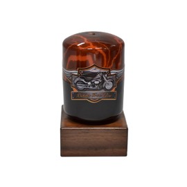 Motorcycle Theme "Riding Free" Cremation Keepsake