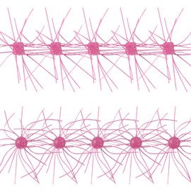 Eupheng Silicone Soft Dice Fishing Lures with Multiple Tentacles, Handmade Slow Sink Bass Fishing Soft Plastic Baits for Drop Shot, Finesse, Wacky Rig