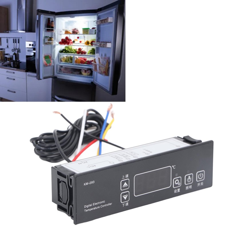 220V Digital Temperature Controller NTC Sensor High Accuracy Electronic Thermostat