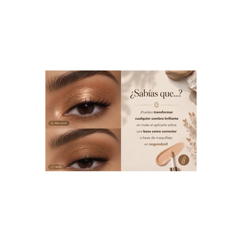 Sombra Profesional 100% Mineral Maquillaje Alta Calidad