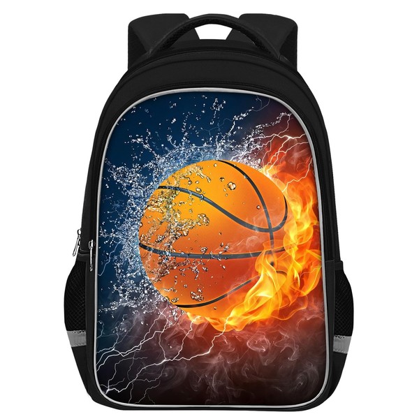 TILYTADLY School Backpack for Boys - Basketball Boys Backpack for