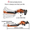 FREAXLL Duke 125 390 Brake Clutch Levers Set Foldable Extendable