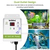 Aerator for Bait Bucket, Briidea 12 Volt Livewell Aerator Pump