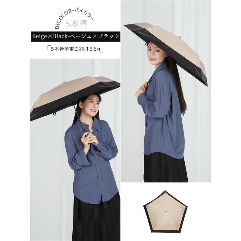 Kizawa Ultra Lightweight Carbon Parasol, 3.9 - 4.9 oz (110