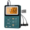 Paeiope Portable Radio AM FM, Rechargeable Pocket Speaker with Best