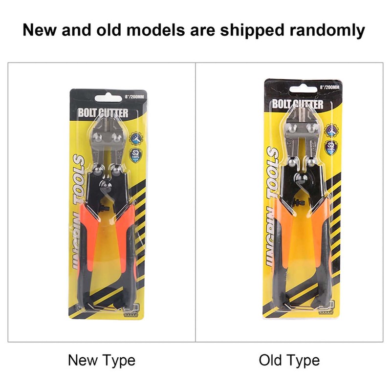 8 Inch Mini Bolt Cutter, Heavy Duty Wire Cutters with