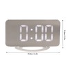 Alarm Clock Dual USB Output 3 Levels Brightness Light Sensing