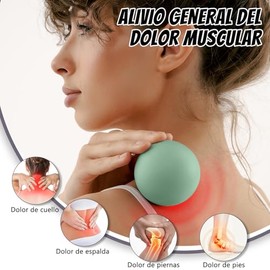 3 En 1 Bolas de Masaje, Juego de Bolas de Lacrosse, para Liberación Miofascial, Alivio del Dolor de Espalda, Masaje de Puntos Gatillo, Yoga, Fisiotera