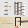 usikey 10 Tiers Narrow Shoe Rack 20-30 Pairs, Sturdy Metal
