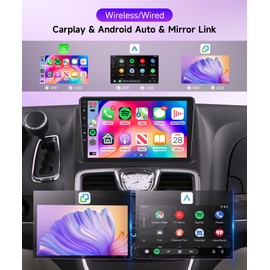 4G+64G Car Radio for Dodge Grand Caravan 2011-2020, Rimoody Android Car Stereo for Chrysler Grand Voyager/Town&Country 2011-2015, 9'' Touch Screen Wireless CarPlay Android Auto GPS/WiFi