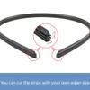 CRLLDPM 1 Pair Universal Windscreen Wiper Rubber, 70 cm Wiper