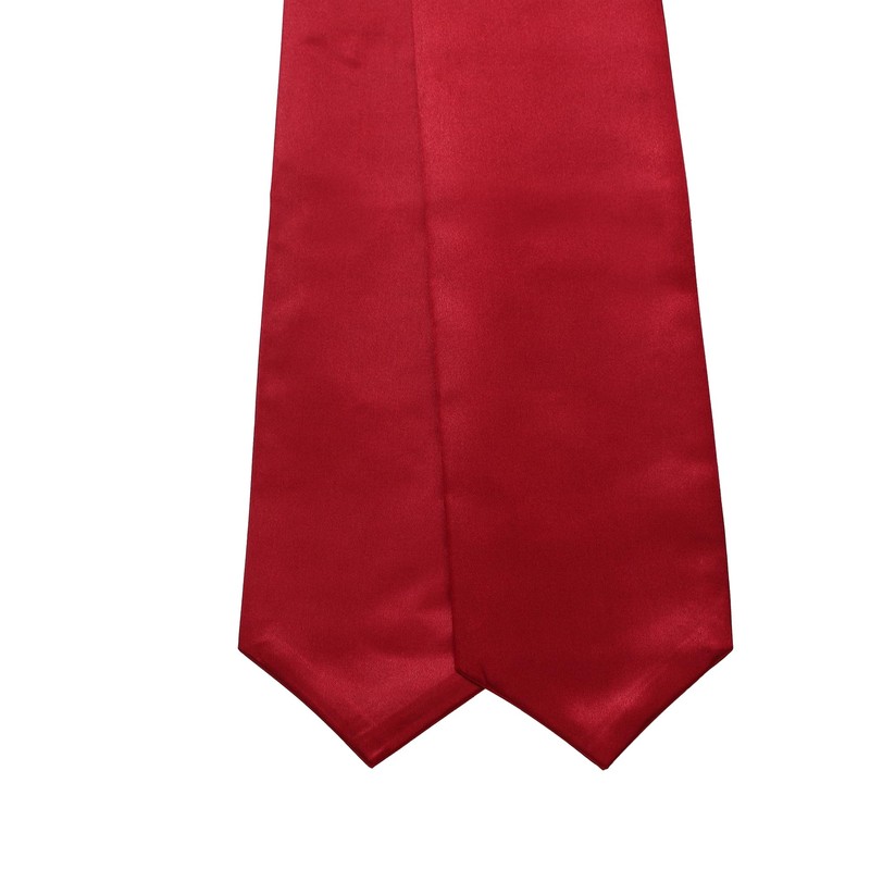 Newrara Maroon Graduation Stole (Maroon) - Unisex Adult - Graduating