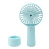 Handheld Misting Fan Quiet 2000mAh 3 Wind Speed 2 Spray