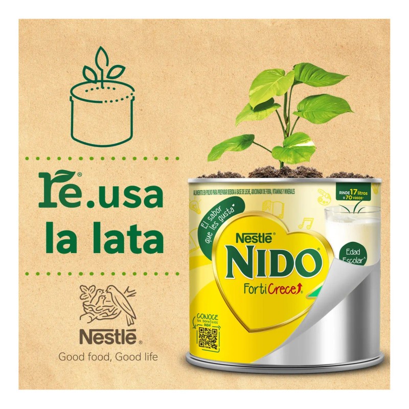 Nido leche forticrece bolsa 480g