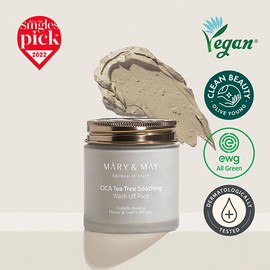 Mary&May [Mary&May]CICA TeaTree Soothing Wash off Pack 125g