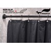 BRIOFOX BRIOFOX Shower Curtain Rod 43-73 Inches Matte Black, Never