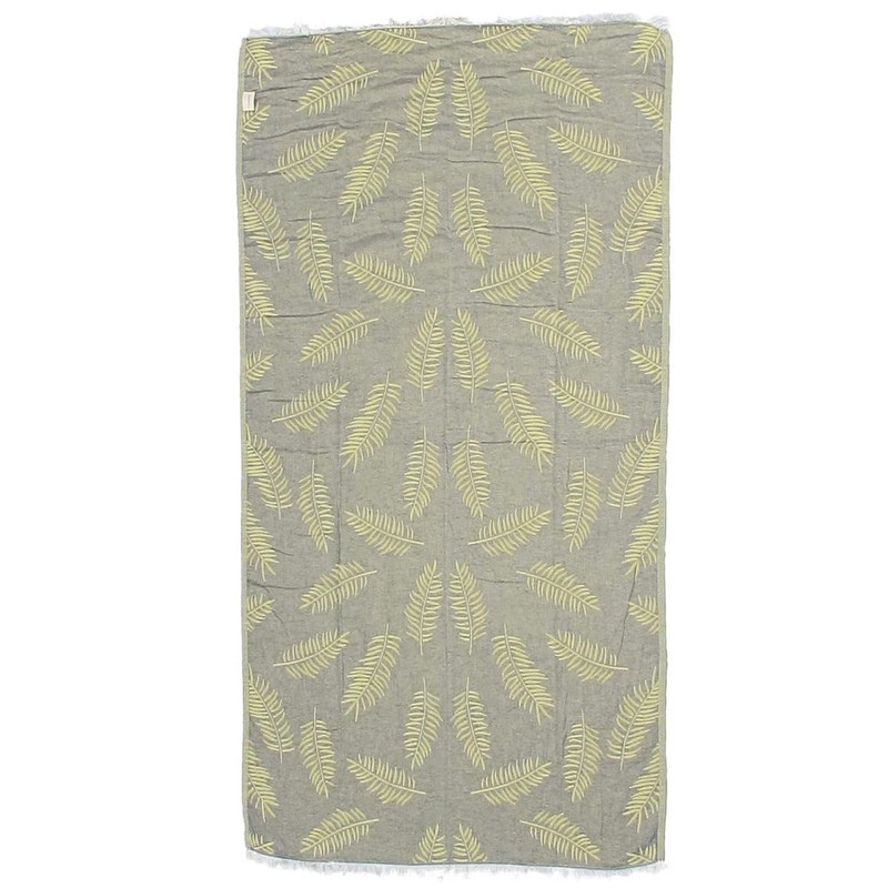 Evagone Jacquard Premium Peshtemal Lotus Pattern (Beach Towel aslo for