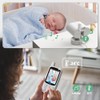 GHB Baby Monitor with Camera and Night Vision 2.8'' 720P