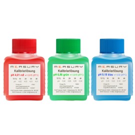 Measury pH Calibration Solution Set 4.00 + 6.86 + 9.18 (50 ml each)