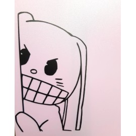 Future Diary Yuno Gasai Bunny Sticker Vinyl Decal Windows/Laptops Waterproof!