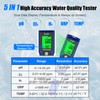 Homcoice pH Chlorine Meter Pool 5-in-1, pH Chlorine ORP H₂
