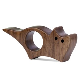 Cat Book Page Holder Book Holder Wooden Page Holder Cat Book Page Holder Bookmark Holder Thumb Ring Book Opener Reading Accessories for Teachers Book Lovers Literature Reader (Small)