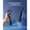 ZYBER Rechargeable Controller Grips for Meta Quest 3S/3 Accessories, Silicone