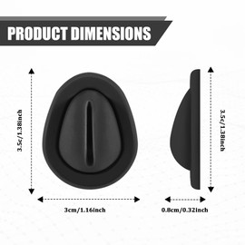 6Pcs Latest Car Cup Holder Insert/Holder Position Limiter, Car Must Haves Cup Holder Inserts, Anti Shake Silicone Car Coasters Bottle Stabilizers with Self-Adhesive for Car Truck SUV (Black, 6PCS)