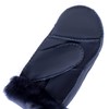 Vaisiteng Women's Double Face Sheepskin Gloves Warm Shearing Leather Mittens