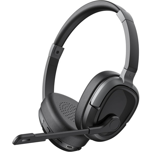 Unbranded Bluetooth Headset, Bluetooth Headphones with Microphone Mute, 65Hrs Working