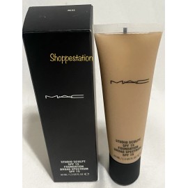 MAC Studio Sculpt Foundation SPF15 Shade NC35 Full Size 40ml / 1.3oz New In Box