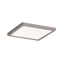 Paulmann Areo 929.40 LED recessed panel IP44 square 120 mm 8 W nickel matt dimmable
